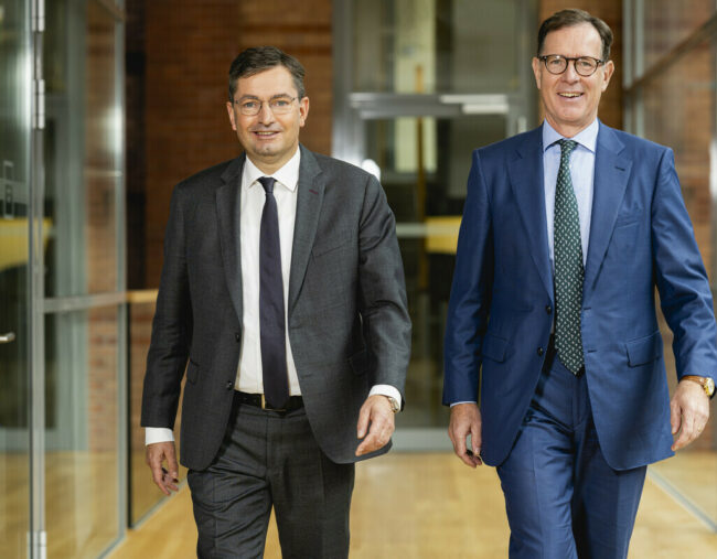 Eckhard Hassebrock (l.) und Matthias Wierlacher (r.)