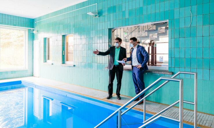 Das Hallenbad in Dingelstädt ist in die Jahre gekommen.