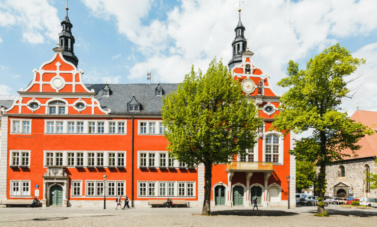 Kommunalmonitor 2020 (im Bild: Rathaus in Arnstadt)