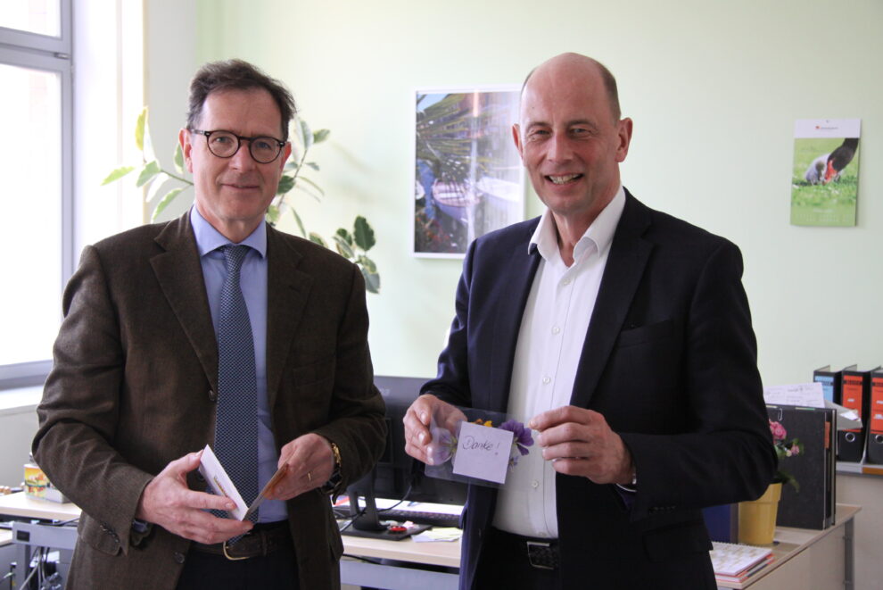 Besuch Minister Tiefensee